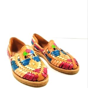 kid's shoes sandals multi color Size: 22MexMexican